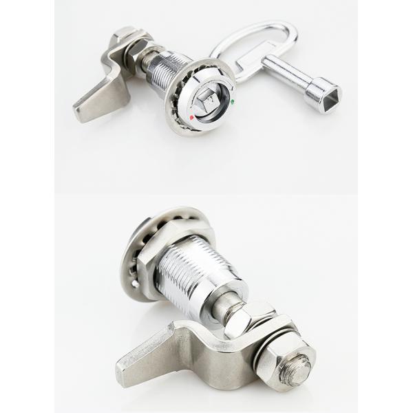 Abrasion Resistant Quarter Turn Stainless Steel Cam Lock For File Cabinets