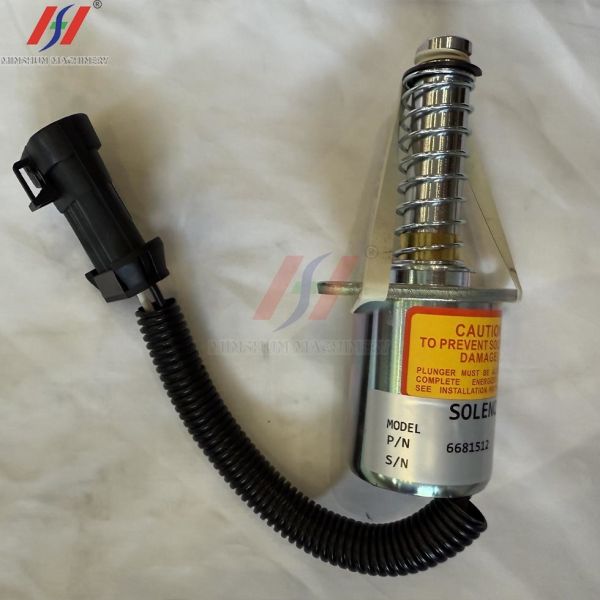 Solenoid Valve 6681512 12V For Bob Loaders (Machinery Accessories)