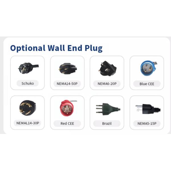 EV Charging Cable European Standard 11kw 22kw 16A 32A Type2 To Type2 Charging Cable