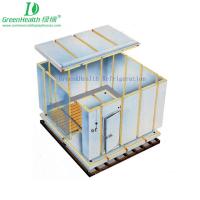 Sala de armazenamento frio do líquido refrigerante de R404a para o fruto com balanço e a porta deslizante