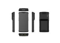 Lecteur tenu dans la main rocailleux de la fréquence ultra-haute RFID de ROM IP65 PDA du Quadruple-noyau 2.0GH 2G RAM 16G d'OS d'Android 8,1 affichage pleine page de 5,5 pouces