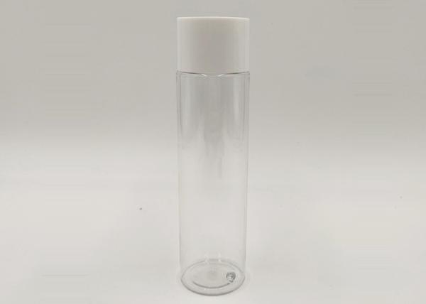 100ml Cylinder Plastic PET Bottle With Screw Cap For Cosmetic Packaging