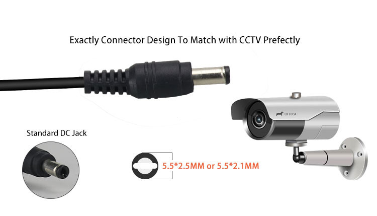 переходник электропитания переходника 12V 0.5A 1A 2A 2.5A 3A переключения AC 12W переключая