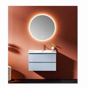 White Bathroom Modern Cabinet Water Resistant Bathroom Stainless Steel Cabinet
