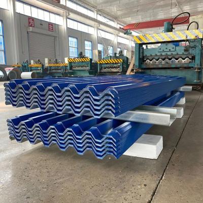 Classe C1 Painéis de aço corrugados metálicos revestidos de cor 18 gauge