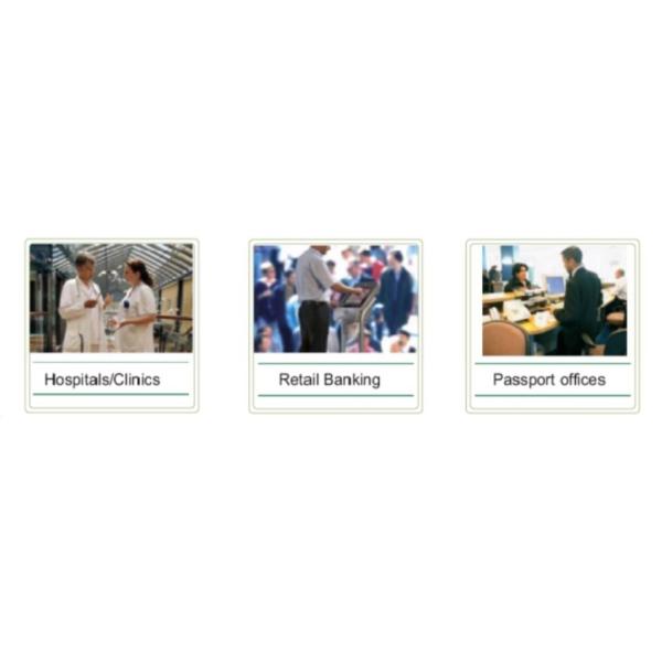 17 Inch LCD Service Center Queue Ticketing System