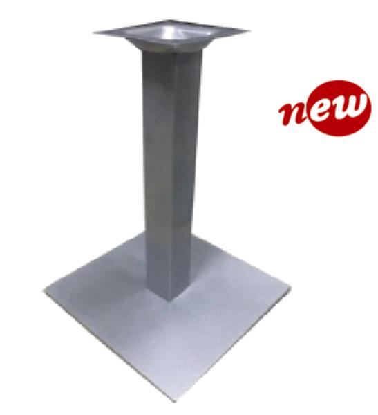 Outdoor Modern Metal Table legs  Mild Steel Table Legs Square With Silver Powder Coated