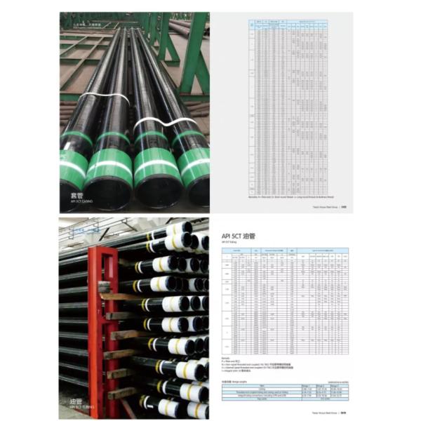 Труба кожуха масла API 5 CT p110 j55 для трубопровода месторождения нефти