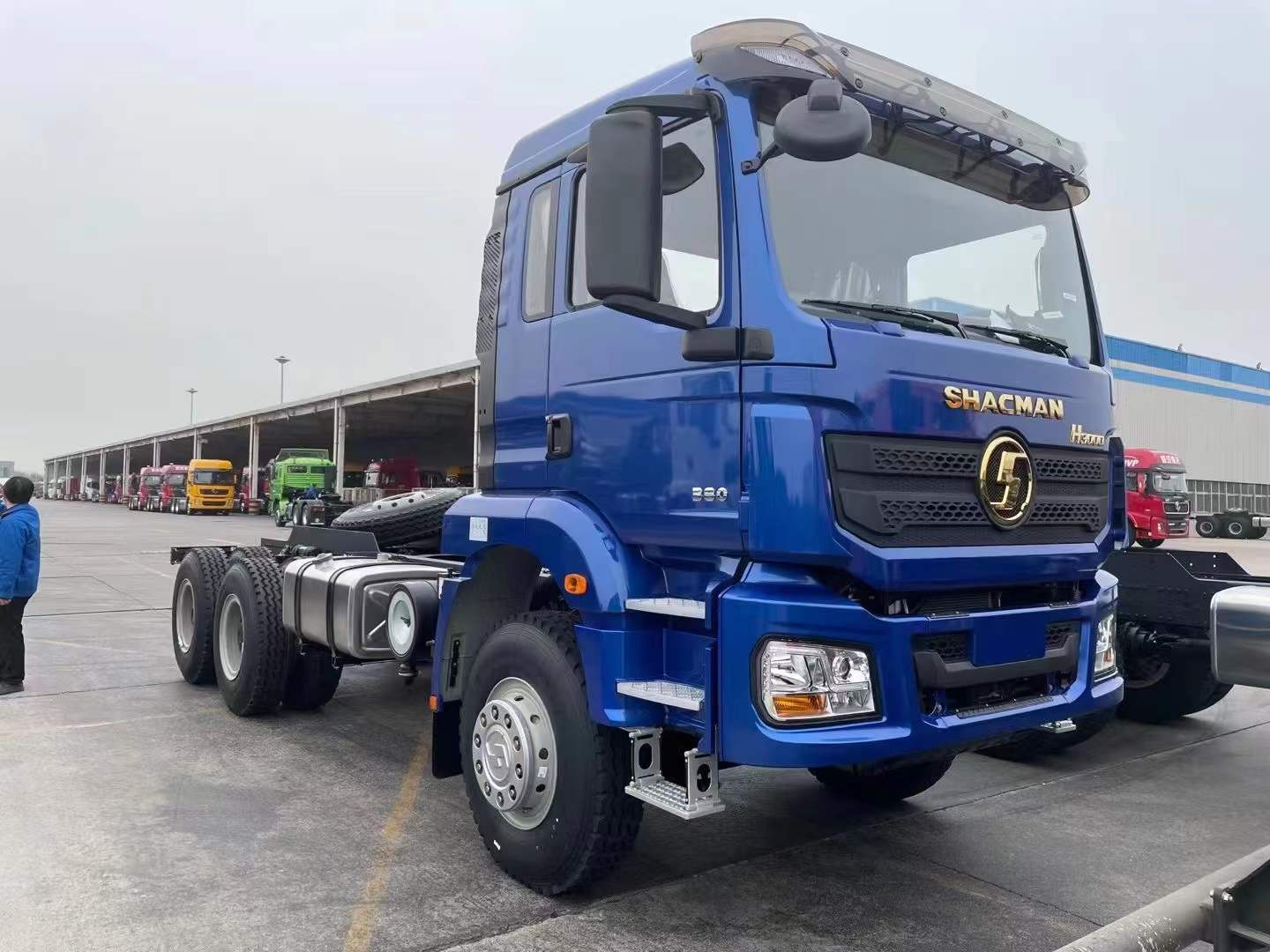 SHACMAN H3000 тяжелый грузовик трактор 6×4 380HP 65 тонн прицепа головы для логистической транспортировки