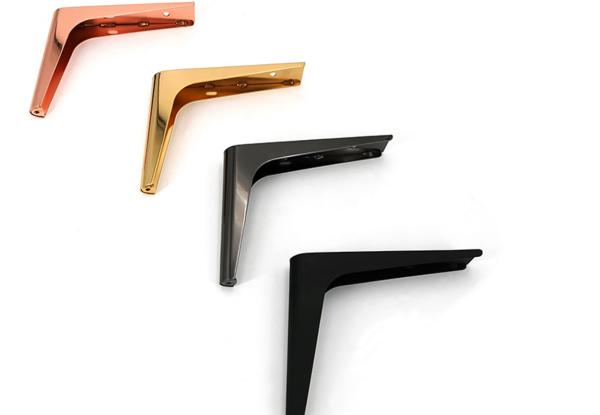 As peças em forma de L da mobília pulverizam o metal preto de pulverização Sofa Legs de 170mm