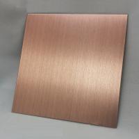 Pieds de Rose Gold Black Plating Four de feuille d'acier inoxydable de J2 NO.4 0.45mm Thk