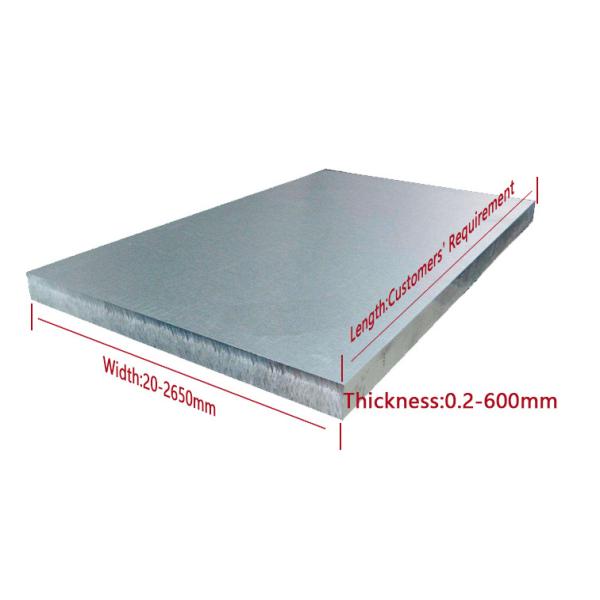 Customized Ss304 Plate BA/2B/NO.1/NO.3/NO.4/8K/HL/2D/1D