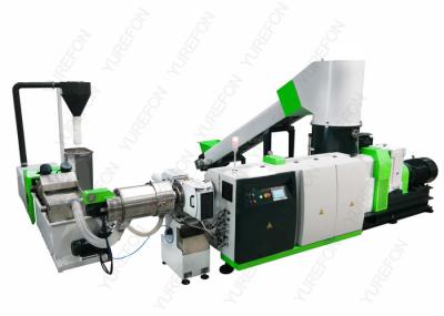 Washed Plastic Recycling Granulator Machine , PP PE Plastic Film Recycling Machine
