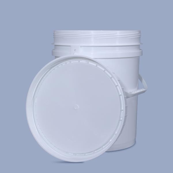 ISO9001 Certified 20L Plastic Bucket With Hand Screw Lid For Packaging