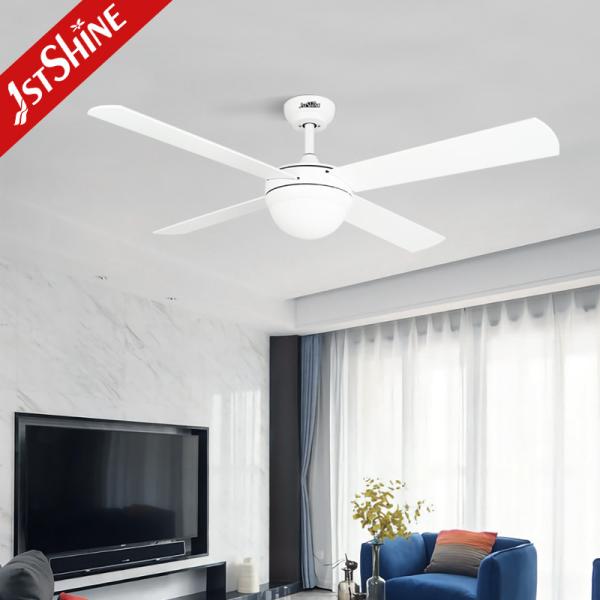 52 MDF Blades AC Motor Modern Decorative Ceiling Fan Fabricado pela 1stshine Direct