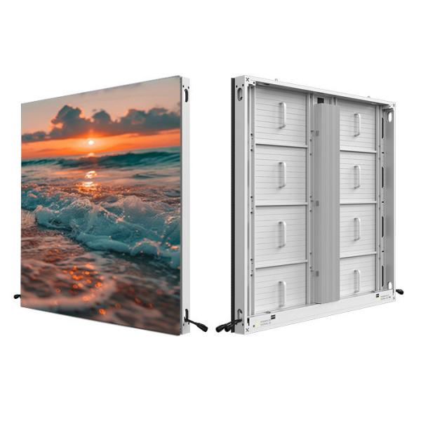 P3.9 Display LED fixo externo 1000x1000 mm Serviço de frente para publicidade exterior
