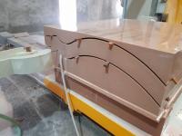 Piedra de mármol Diamond Wire Saw Machine 3000x2000x1500m m
