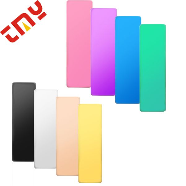 Name Badges With Window Custom PVC Acrylic Reusable Name Badges Magnetic Back