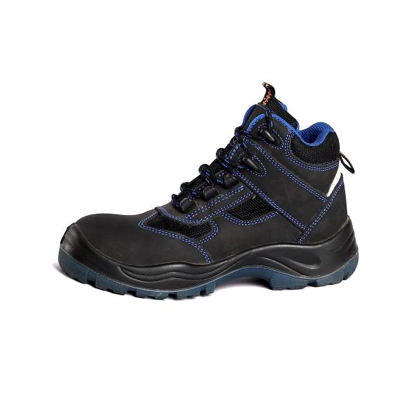 Steel Toe Cap PU Sole Safety Shoes for Oil and Chemical Resistance Shengjie High Quality Microfiber Work Boots