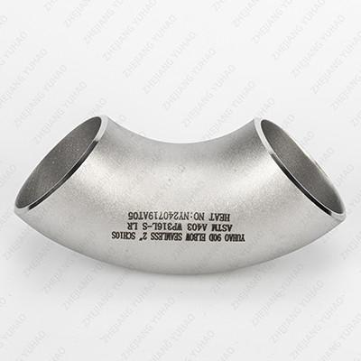 SCH5s-SCH160s Stainless Steel Elbow Butt Welded Pipe Fittings For High Pressure Environments
