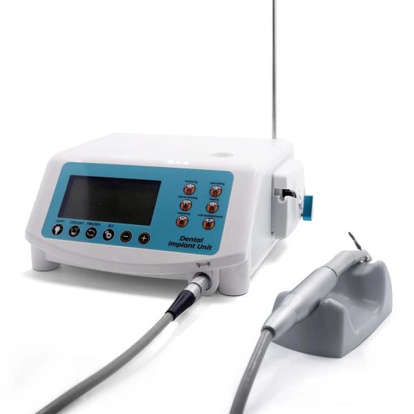 Metal Dental Implant Machine With Fiber Optic Plus Led Contra Angle Handpiece
