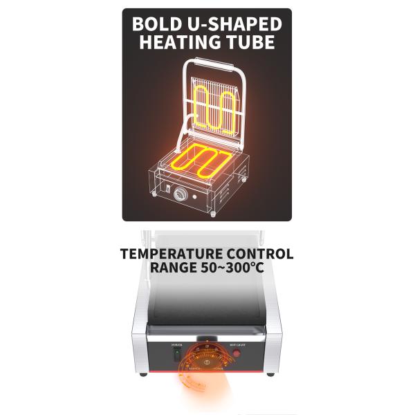 Panini Press Grill Sandwich Maker полный плоский контактный гриль 220v/110v без частной плесени