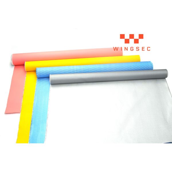 Fireproof and Waterproof Silicone Coated Fiberglass Fabric with ≤550°C Continuous Heat Resistance for Industrial Insulation