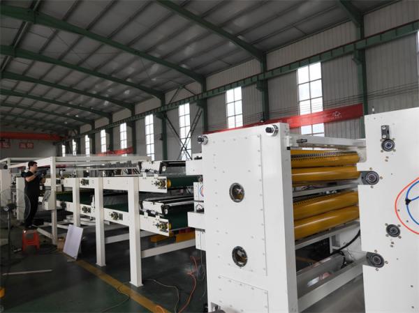 380V 1800mm 5 Ply corrugado folha linha caixa de cartão Fabricação de cartão corrugado