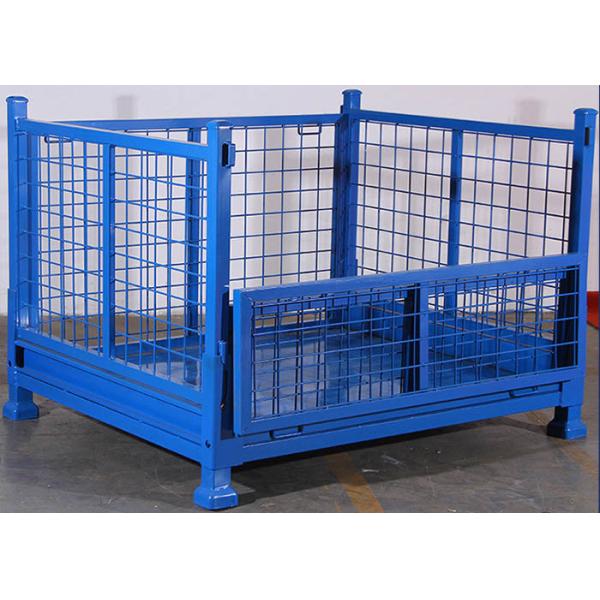 Charge empilable de la cage 1000Kg de palette de vinasse d'entrepôt d'OEM