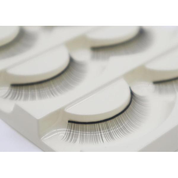 Handmade Training 8cm Natural Fake Eyelashes For Beauty Salon
