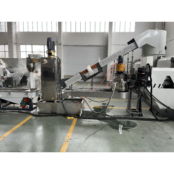 Automatic PP PE Plastic Film Granulator Machine