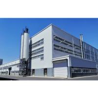 O quadro portal galvanizado pré-fabricou estruturas modulares do armazém de aço