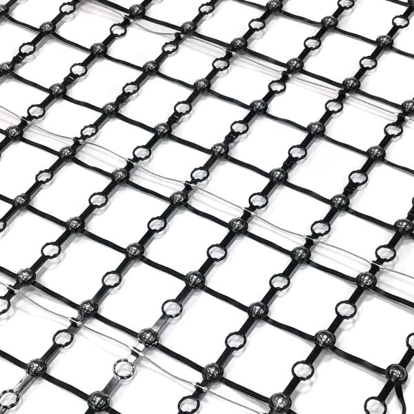 Электронная рекламная доска с светодиодным сетчатым экраном Прозрачная складная водонепроницаемая