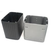 Casque électrique en aluminium carré argenté extrudé léger