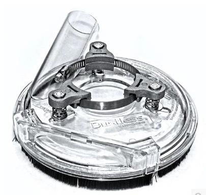 5 inch vacuum dust shroud dust cover for angle grinder hand grinder convertible