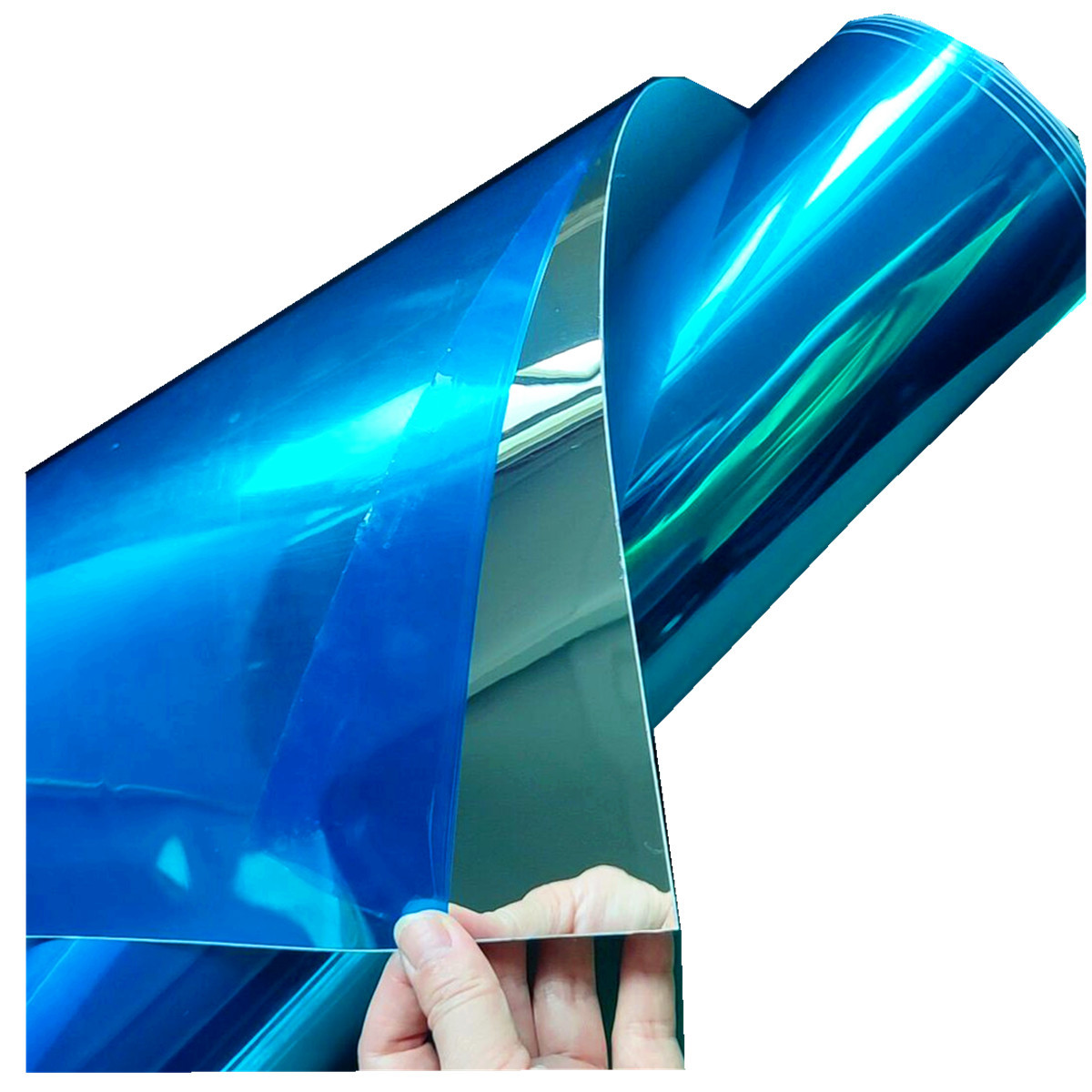 Self Adhesive Acrylic Mirror Film Cuttable Bendable DIY Decor For Festival Party