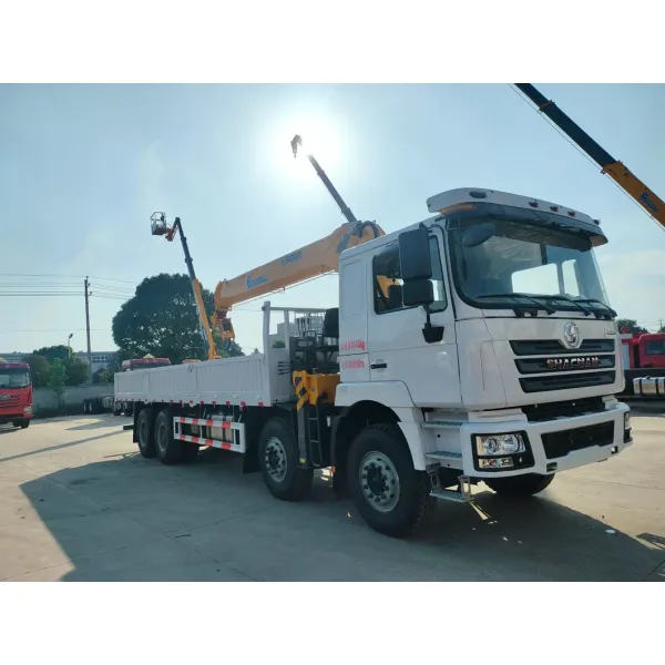 Shacman F3000 8X4 13 Wheels Lorry-Mounted Crane