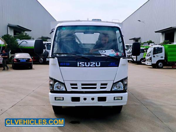 ISUZU NQR NPR Road Sweeper Truck 6 Wheels ISO9000 CCC Certification
