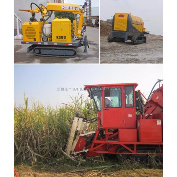 Rubber Track Crawler Undercarriage for Mechanical Engineering Mining and Drilling Rig