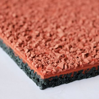 WA Certificated Broadcast Sandwich Athletic Running Track EPDM SBR Rubber Athletic Track Installation