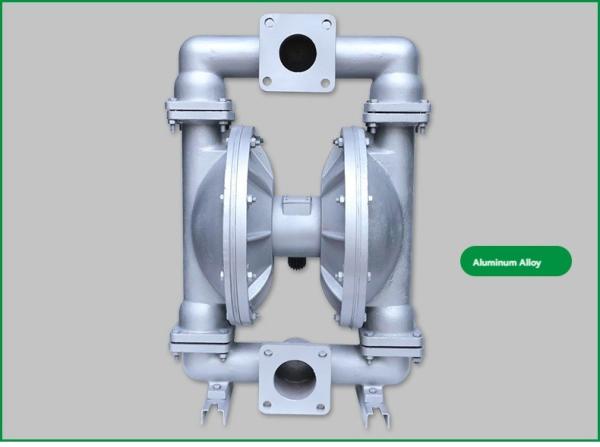 Aluminium Alloy Pneumatic Diaphragm Pump Sewage Impurity Resistant