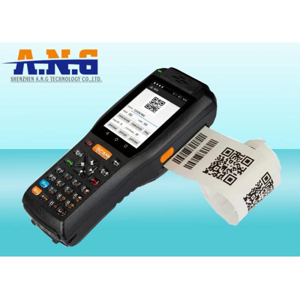 Android 3G/4G Handheld PDA RFID UHF Reader Fingerprint POS Barcode Scanner with Printer IP65