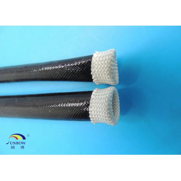 Electrical Insulation Sleeving Silicone Resin Fiberglass Sleeving / Tubing / Pipes
