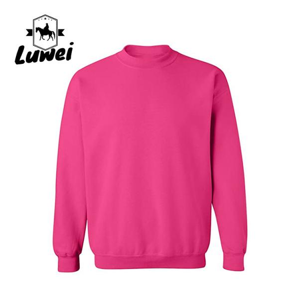 Sports Heavy Cotton Mens Fleece 300g 100%Cotton Felpe Con Cappuccio Pullover Crewneck Sweatshirt Slim Fit Hoodies