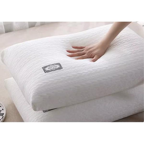 Upgrade Your Sleep Experience with Our 600TC Thread Count Knitted Cotton Massage Pillow