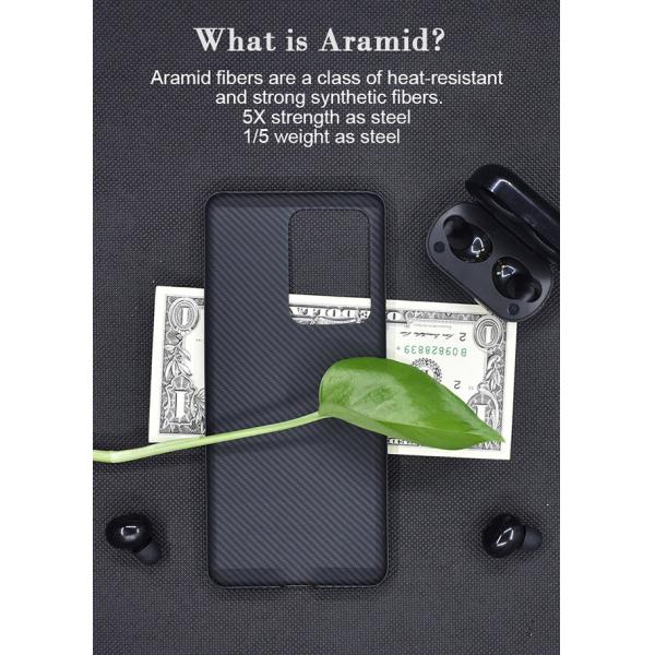 Shockproof Real Aramid Fiber Samsung S20 Phone Case
