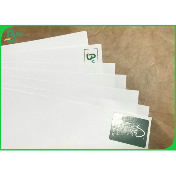 20LB 110% Whiteness Long Grain White Woodfree Paper For Offset Printing