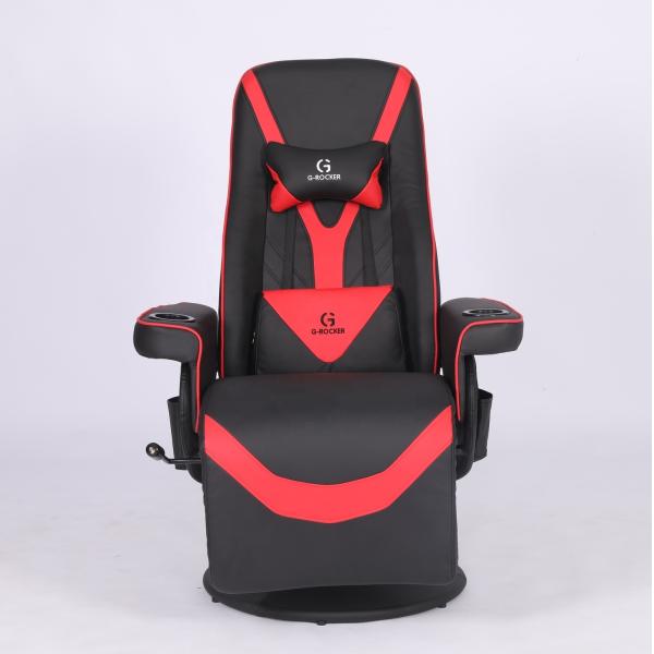 Pink Racing Style Luxury Gaming Chair With Cup Holder Computer Gaming Chair