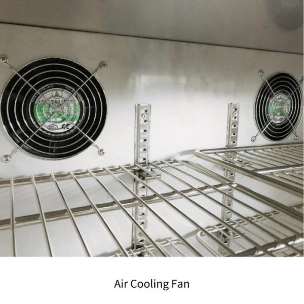 Antiwear 260L Under Counter Refrigerators Anticorrosive Stainless Steel