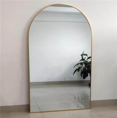 CE Bedroom Dressing Mirror Metal Frame HD Standing Full Length Mirror